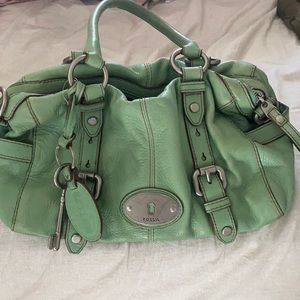 Fossil mint purse